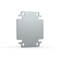bmp1515 nVent HOFFMAN BMP Series Mild Steel Mounting Plate, 2mm H, 120mm W, 125mm L