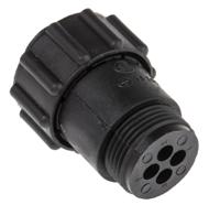 182651-1 TE Connectivity Circular Connector, 4 Contacts, In-Line, Standard Connector, Plug, Male, CPC Series