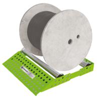 52055384 Greenlee Cable Drum Roller in Zinc Plated SteelCable Drum Roller, 1 shelf