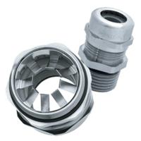 53112250 Lapp SKINTOP Series Metallic Nickel Plated Brass Cable Gland, PG21 Thread, 11mm min., 18mm max., IP68