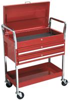 851-7581 RS PRO 2 Drawer Wheeled Tool Trolley