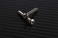 304-4766 RS PRO Stainless Steel Hex Socket Button Screw, ISO 7380, M5 x 40mm