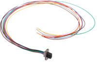 mwdm2l-9p-6e5-18b Glenair MWDM 9 Way D-sub Connector Plug
