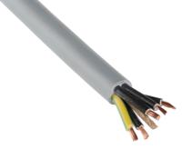 1123037 Lapp ÖLFLEX CLASSIC 130 H Control Cable, 5 Cores, 0.75 mm² CSA 18 AWG, Unscreened, 50 m, Grey Zero Halogen Sheath