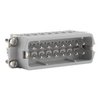 105300001956530053112030 Lapp Insert, 16 Way, 10A, Male, H-A 16, 600 V