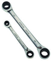 310330 Virax Ratchet Combination Spanner, 150 mm Overall, 8 mm, 10 mm, 12 mm, 13 mm, 16 mm, 17 mm, 18 mm, 19 mm Jaw Capacity,