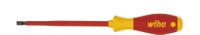 00821 Wiha Slotted  Screwdriver, 3 mm Tip, 100 mm Blade, 204 mm Overall
