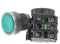 xb5aw33m5 Schneider Electric Harmony XB5 Series Illuminated Push Button, Panel Mount, 22mm Cutout, SPDT