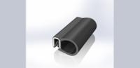 727-6055 RS PRO Black EPDM  Edging Strip, 20m