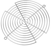 737-4008 RS PRO Steel Finger Guard for 172mm Fans, 162mm Hole Spacing