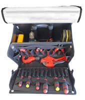 co453626rl Outils Oceans Polyethylene, Polypropylene Tool Bag with Shoulder Strap 450mm x 260mm x 360mm