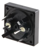 124111007097 Schurter Black Tactile Switch, SPST 125 mA @ 48 V dc
