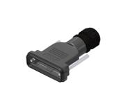 165x14839x CONEC 165X1 Series PBT Horizontal D Sub Backshell