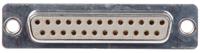 09670254707 HARTING 0967 25 Way Panel Mount D-sub Connector Socket, 2.76mm Pitch