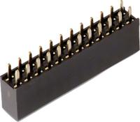 61304021821 Wurth Elektronik WR-PHD Series Straight Through Hole Mount PCB Socket, 40-Contact, 2-Row, 2.54mm Pitch, Solder