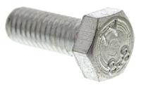525-868 RS PRO Bright Zinc Plated Steel, Hex Bolt, M6 x 16mm