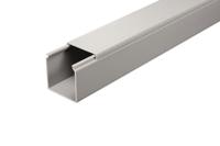 233-9185 RS PRO Grey Cable Trunking, W50 mm x D50mm, L2m, PVC