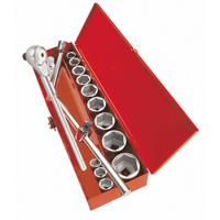 78-ch16 SAM 17-Piece 3/4 in Standard Socket Set, 6 point