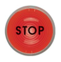 97589053 Werma 975 Series Label for Use with Permanent Beacon, Traffic Light Beacon