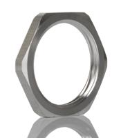 52032635 Lapp Silver Stainless Steel Cable Gland Locknut, M25 Thread, IP68