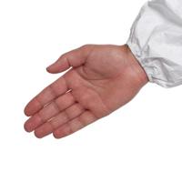 d13495983 DuPont White Unisex Disposable White Lab Coat, M