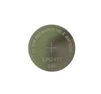 183-4296 RS PRO LIR2477 3.6V Lithium Button Rechargeable Battery, 200mAh