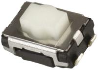 evpaa402w Panasonic White Push Plate Tactile Switch, SPST 20 mA 1.7mm