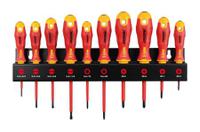 fe41491093 Felo Phillips; Pozidriv Insulated Screwdriver Set, 10-Piece