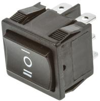 1-1634200-7 TE Connectivity DPDT, On-Off-On Rocker Switch Panel Mount