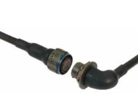 202a121-3-0 TE Connectivity Straight Black, Polyolefin, 24.6mm