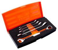 1rms5 Bahco 1RM Series 5-Piece Spanner Set, 8 → 19 mm, Alloy Steel