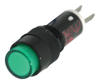 ap1m122-g Idec Green Panel Mount Indicator, 10.1mm Mounting Hole Size