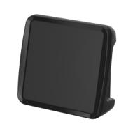 35112075hmt1 Bopla BoPad Series Black ABS Desktop Enclosure, Sloped Front, 122 x 118 x 57.60mm