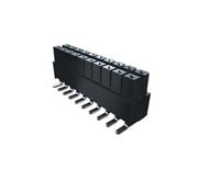ips1-120-01-l-d-ra Samtec IPS1 Series Right Angle Through Hole Mount PCB Socket, 40-Contact, 2-Row, 2.54mm Pitch, Solder Termination