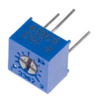 3362p-1-203lf 20kΩ, Through Hole Trimmer Potentiometer 0.5W Top Adjust Bourns, 3362