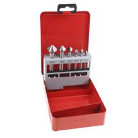 673-8697 RS PRO HSS Countersink Drill Bit Set, 6.3 mm, 8.3 mm, 10.4 mm, 12.4 mm, 16.5 mm, 20.5 mm Head, 3 Flute(s), 90°, 6