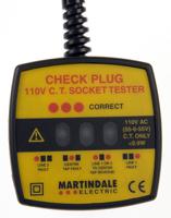 cp301 Martindale, Model CP-301 Socket Tester 16A 110V ac CAT II 150 V