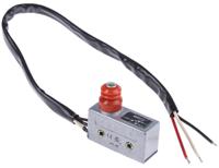 797-2508 RS PRO Plunger Micro Switch, Pre-wired Terminal, 15 A @ 250 V ac, SPDT, IP54