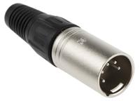 457-986 RS PRO Cable Mount XLR Connector, Male, 5 Way