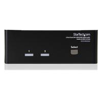 sv231dd2dua StarTech.com 2 Port Dual Monitor USB DVI KVM Switch, 3.5 mm Stereo 1920 x 1200 Maximum Resolution