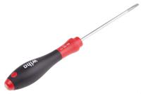 00691 Wiha Slotted  Screwdriver, 3.5 x 0.6 mm Tip, 100 mm Blade, 204 mm Overall