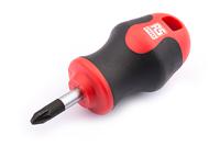 182-9709 RS PRO Pozidriv Stubby Screwdriver, PZ2 Tip, 25 mm Blade, 85 mm Overall