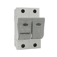 j1012606 Mersen 63A Bottle Fuse Holder, 2P, 400V ac