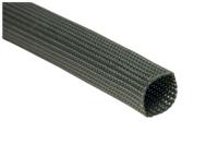 170-02006-hegmanwo-20-pmpi-gn HellermannTyton Expandable Braided PMPI Green Cable Sleeve, 20mm Diameter, 50m Length, Helagaine Series