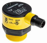 t30sp6ff200q Banner Diffuse Photoelectric Sensor, Barrel Sensor, 200 mm Detection Range