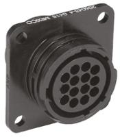 206043-4 TE Connectivity Circular Connector, 14 Contacts, Flange, Standard Connector, Socket, Female, IP65, CPC Series