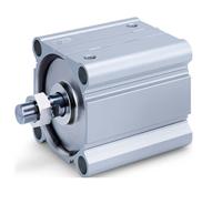 cdq2b160-100dcz SMC Pneumatic Compact Cylinder - 160 mm Bore, 100 mm CDQ2 Series, Double Acting Acting