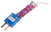 110-4474 RS PRO Type T Exposed Junction Thermocouple 2m Length, 1/0.2mm Diameter → +220°C