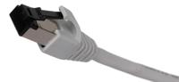 1233160010 Weidmuller, 1m Cat6, Grey RJ45 to Male RJ45 Male, S/FTP Shielded, Terminated LSZH Sheath