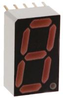 hdsp-h151 HDSP-H151 Broadcom 7-Segment LED Display, CA Red 16 mcd RH DP 14.2mm